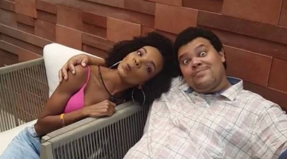 Babu Santana e Thelma