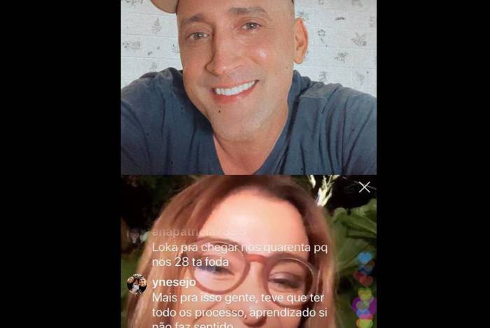 Paulo Gustavo e Mônica Martelli - Reprodução de internet