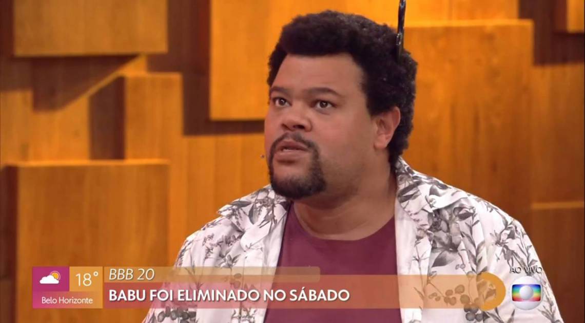 Babu participa do 'Encontro'