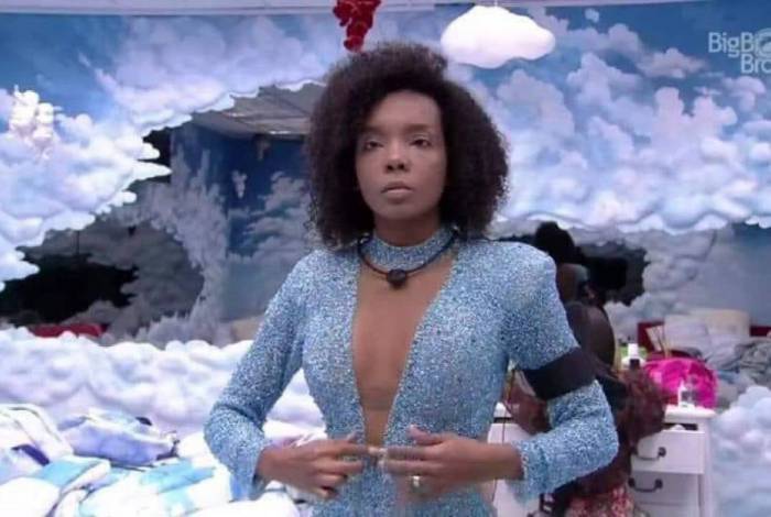 Thelminha na final do 'BBB' - Reprodução de internet