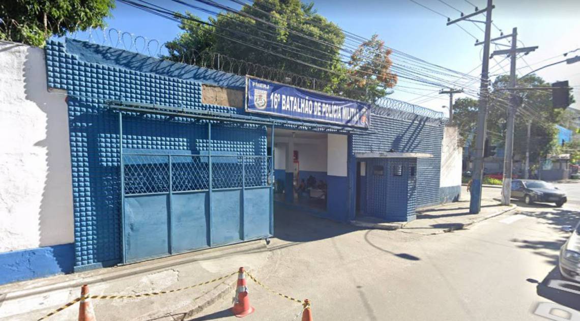 16&ordm;BPM (Olaria) - Reprodu&ccedil;&atilde;o / Google Street View