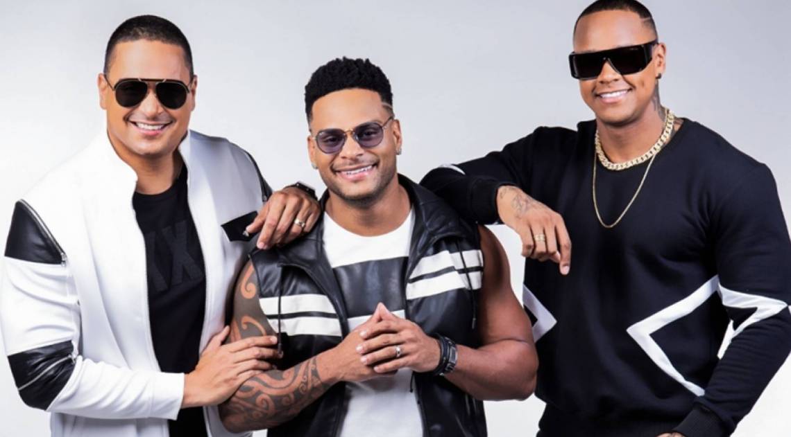 Xanddy, Tony Salles e Léo Santana - Divulgação
