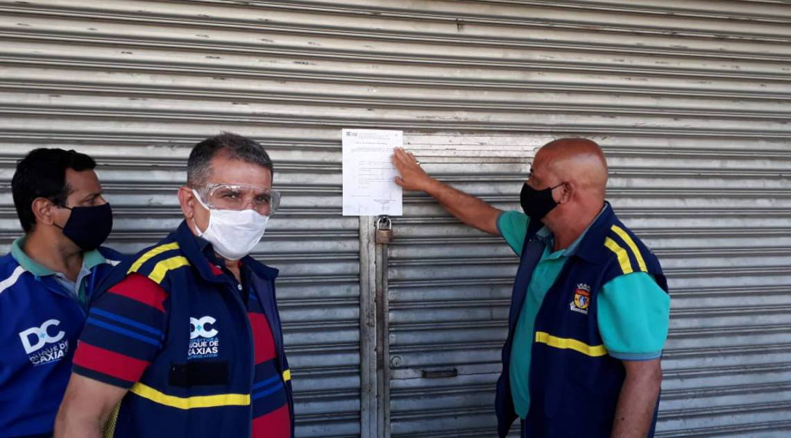 Fiscais de Duque de Caxias interditam academias por descumprimento do decreto  - Divulgação