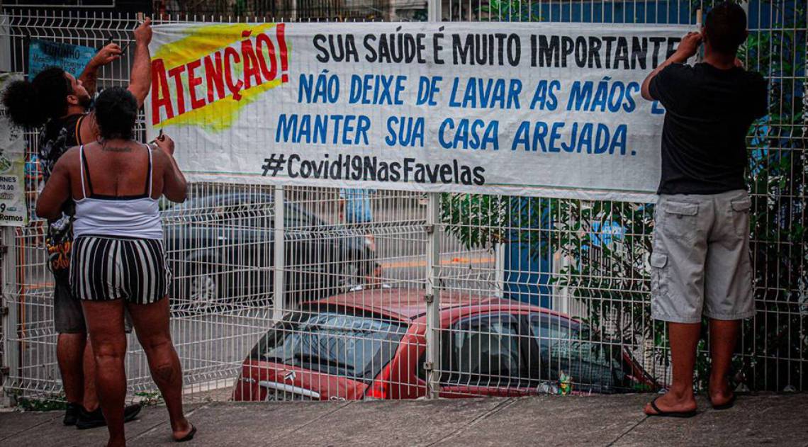 Gabinete de crise do Alemão promove ações de combate e prevenção ao coronavírus  - Divulgação / Gabinete de Crise do Alemão / Bento Fabio
