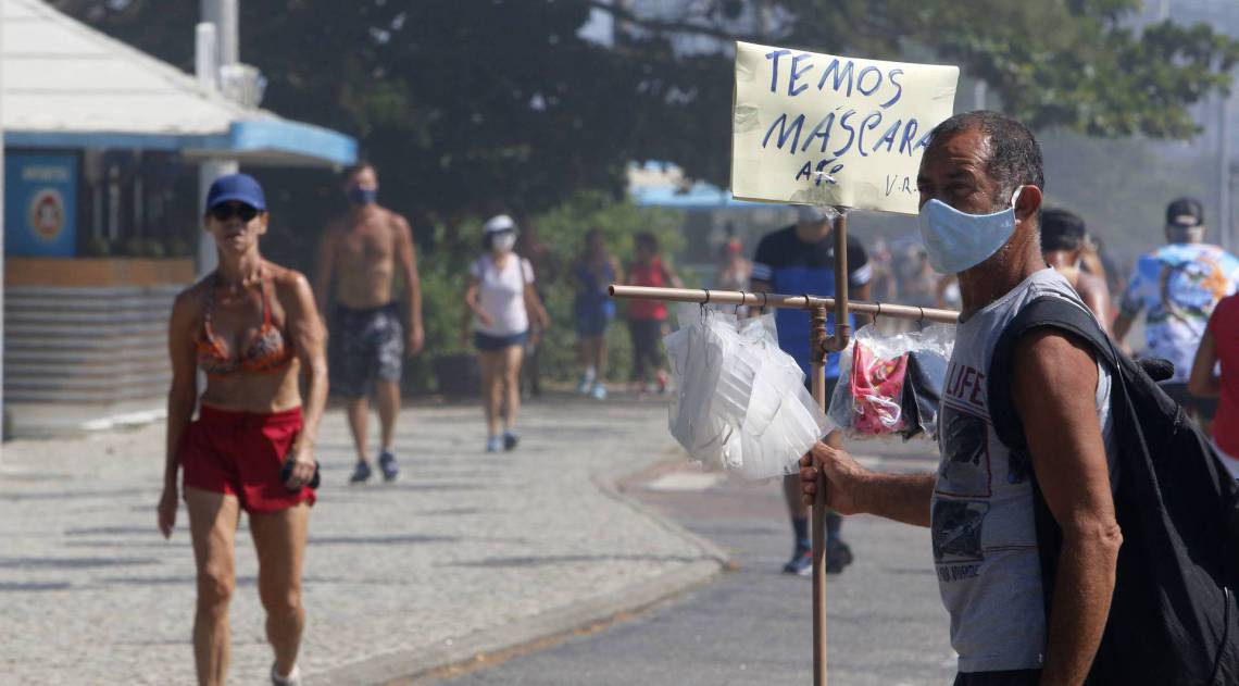 Praia da Barra da Tijuca nesta sexta-feira