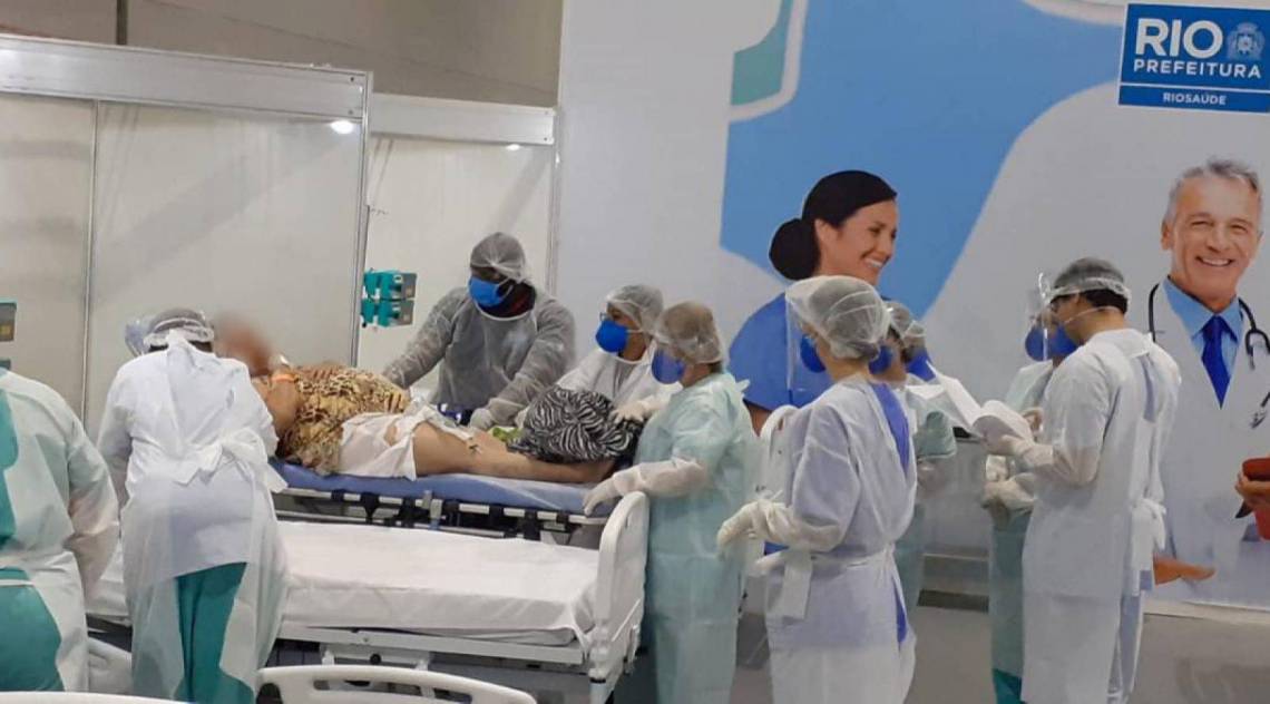 Hospital de campanha do Riocentro