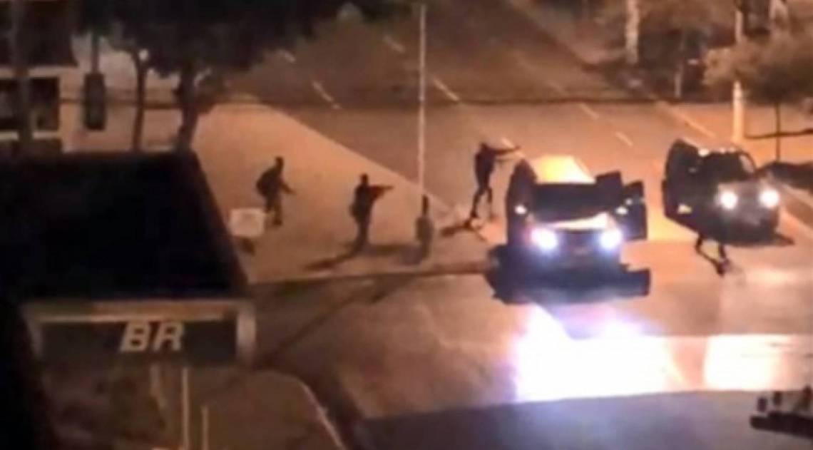 Bandidos assaltam agência bancária em Ourinhos, interior de São Paulo - Reprodução / Redes Sociais