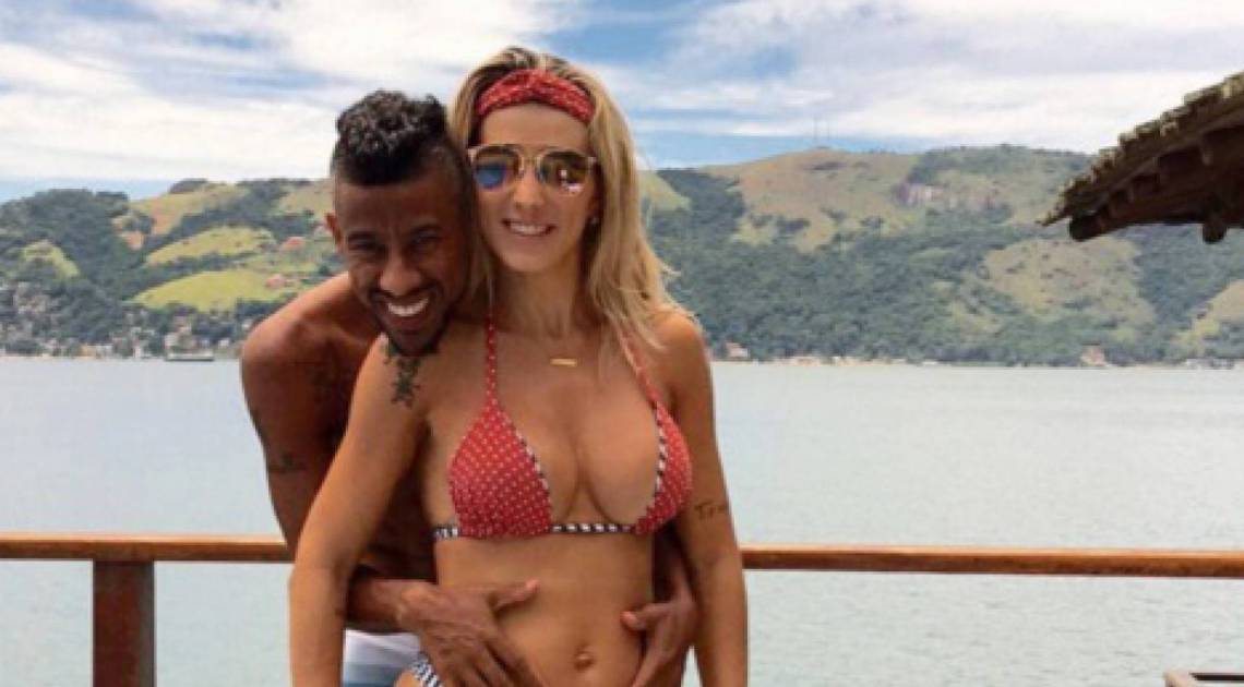 Léo Moura e Camila Silva - Reprodução