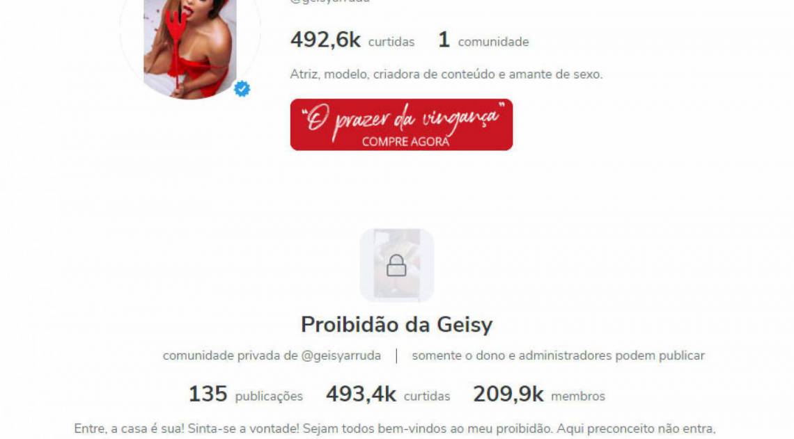 Geisy Arruda cria grupo 'Proibidão da Geisy' para falar de sexo