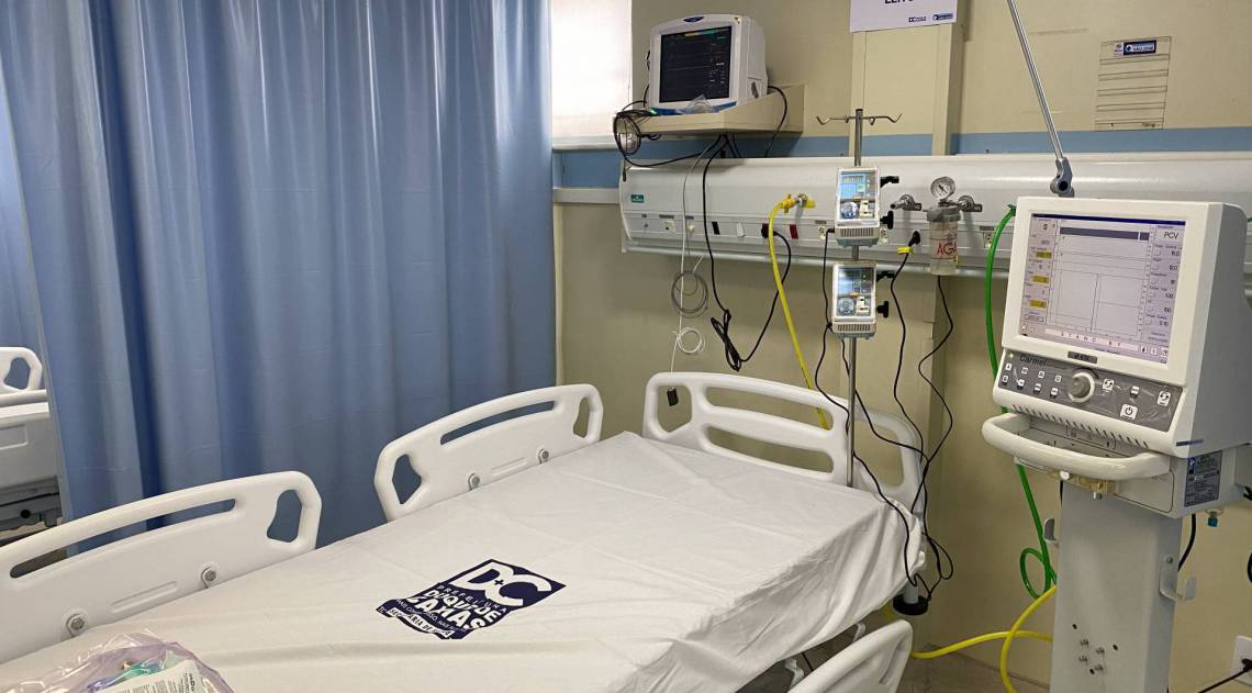 Duque de Caxias abre hospital com 128 leitos de CTI para pacientes com coronavírus