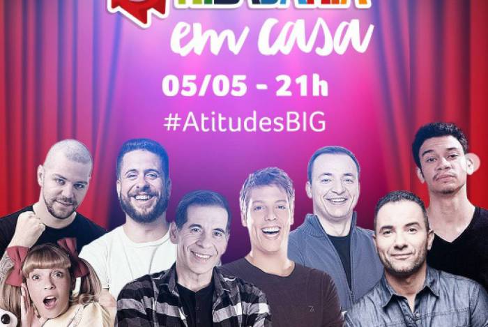 #BoasNot&iacute;cias: Live de com&eacute;dia arrecadar&aacute; doa&ccedil;&otilde;es para comunidades que sofrem com coronav&iacute;rus