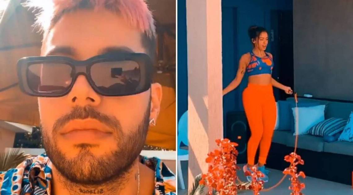 Gui Araújo e Anitta - Reprodução