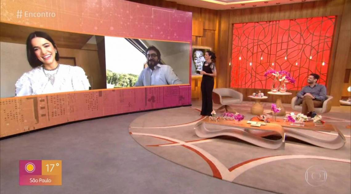 Manu Gavassi participa do 'Encontro'