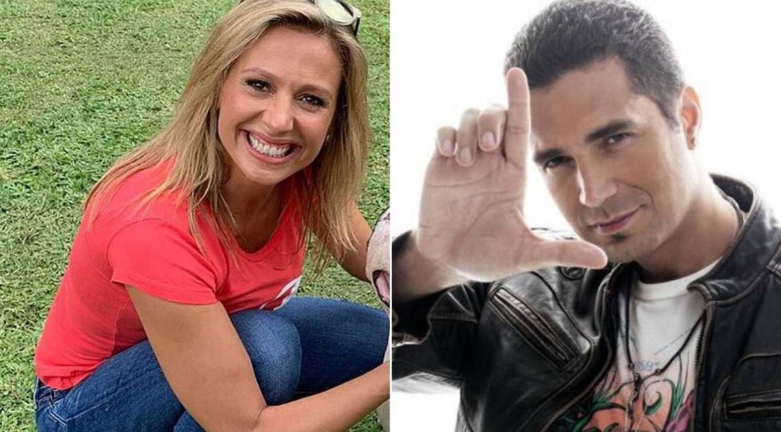 Luisa Mell e Latino - Reprodução/Montagem