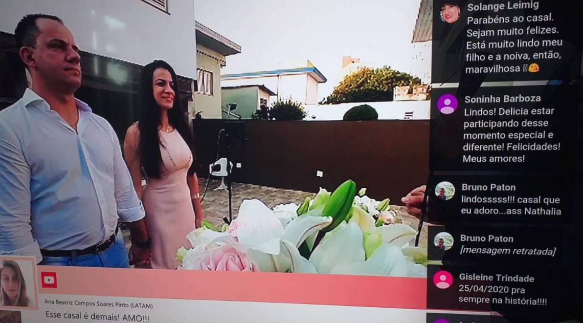 A empresária Laísa Ferreira Scandura, de 31 anos, e o marido, o empresário Adriano Gonçalves Silva Junior, de 34 anos