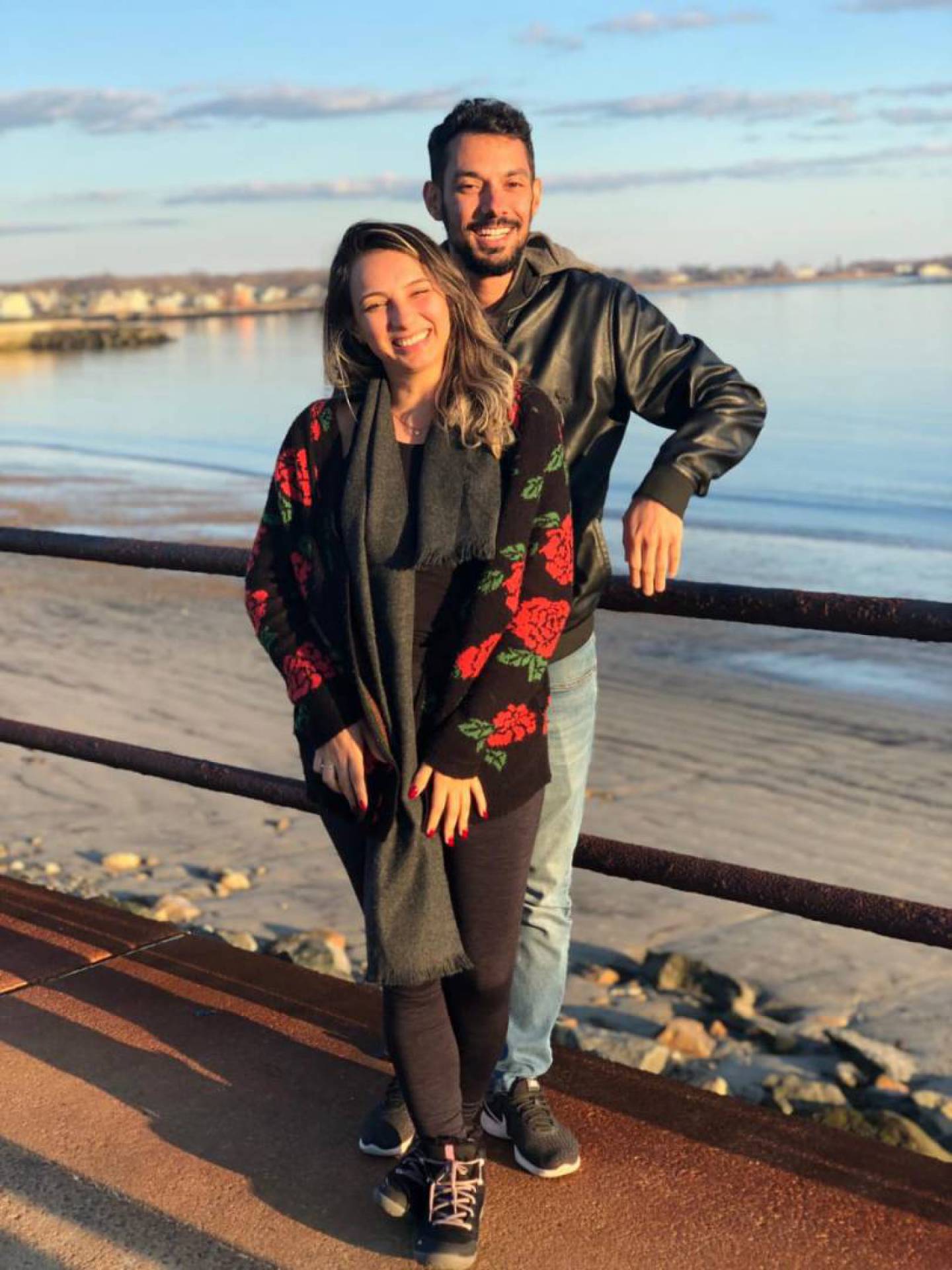 Carol e Thiago: casamento seria no dia 1º de maio, em Vila Velha, e nova data está em aberto - Arquivo Pessoal