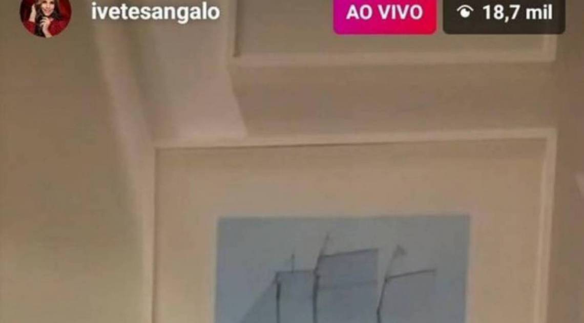 Xuxa aparece na live de Ivete Sangalo - Reprodu&ccedil;&atilde;o de internet