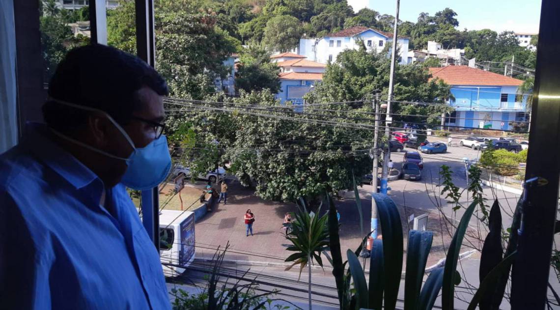 Prefeito José Luiz Nanci foi diagnosticado com coronavírus