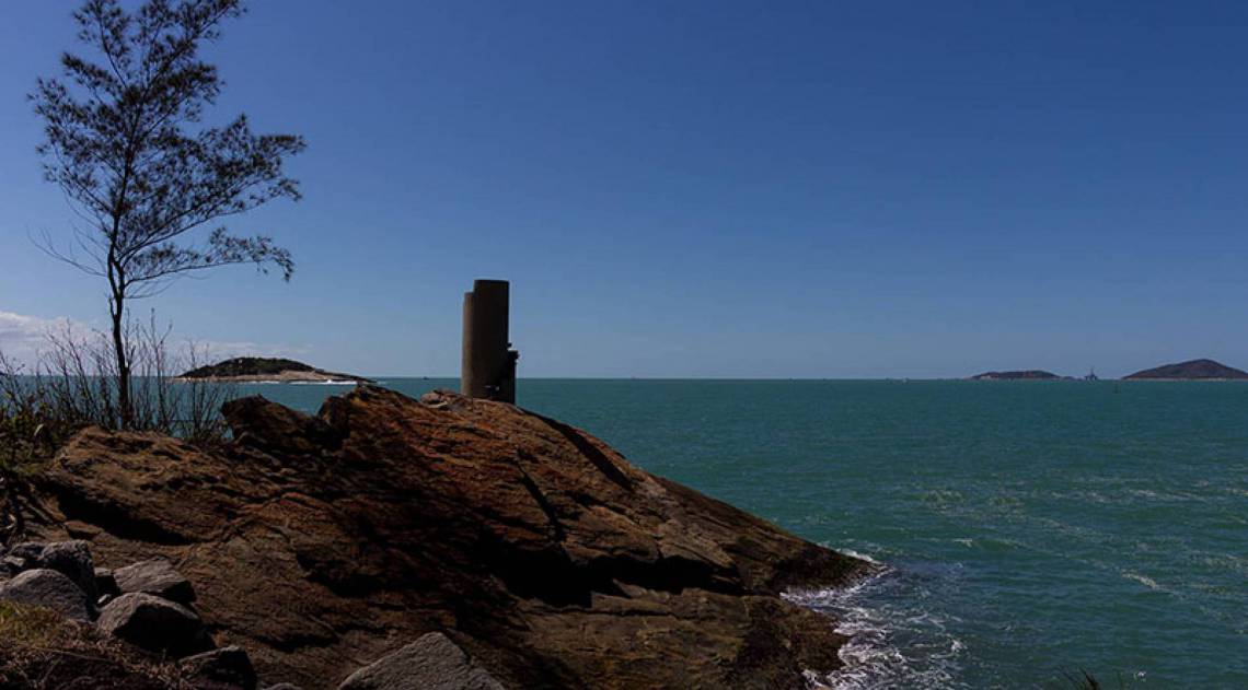  O Farolito est&aacute; localizado em um rochedo costeiro na extens&atilde;o da Praia da Imbetiba - Rui Porto Filho/Secom PMM