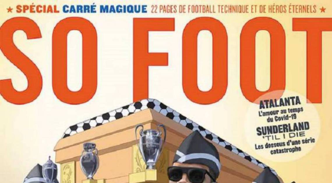 Capa estampa jogadores do futebol mundial como 'meme do caixão' - Reprodução