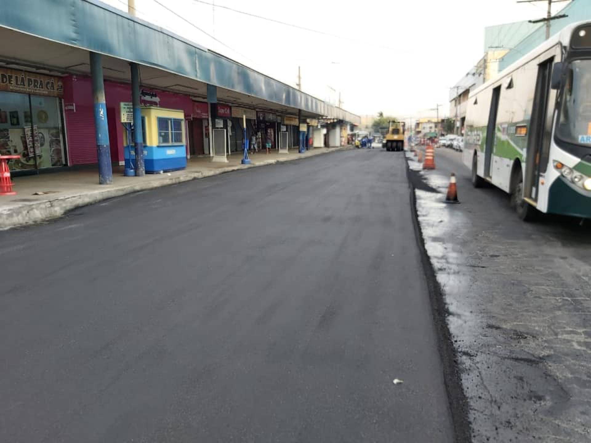 Duque de Caxias reinicia recapeamento do Centro da cidade O Dia Duque