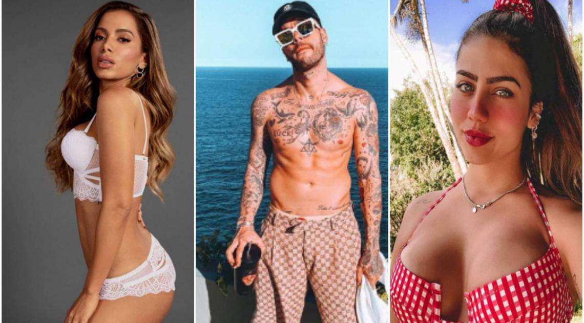 Anitta, Gui Ara&uacute;jo e Catherine Bascoy  - Reprodução 