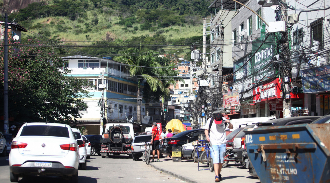 Comunidade da Muzema, Jacarepagua. Regi&atilde;o &eacute; dominada pela mil&iacute;cia