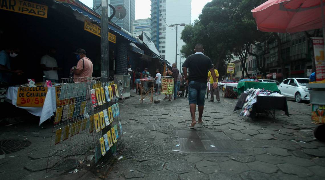 Camel&oacute;dromo, no Centro do Rio. Estefan Radovicz / Agencia O Dia 