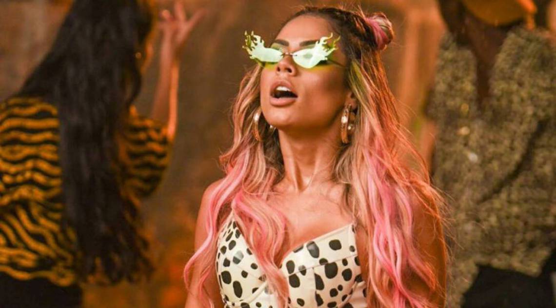 Cantora Lexa. Reprodu&ccedil;&atilde;o do Instagram