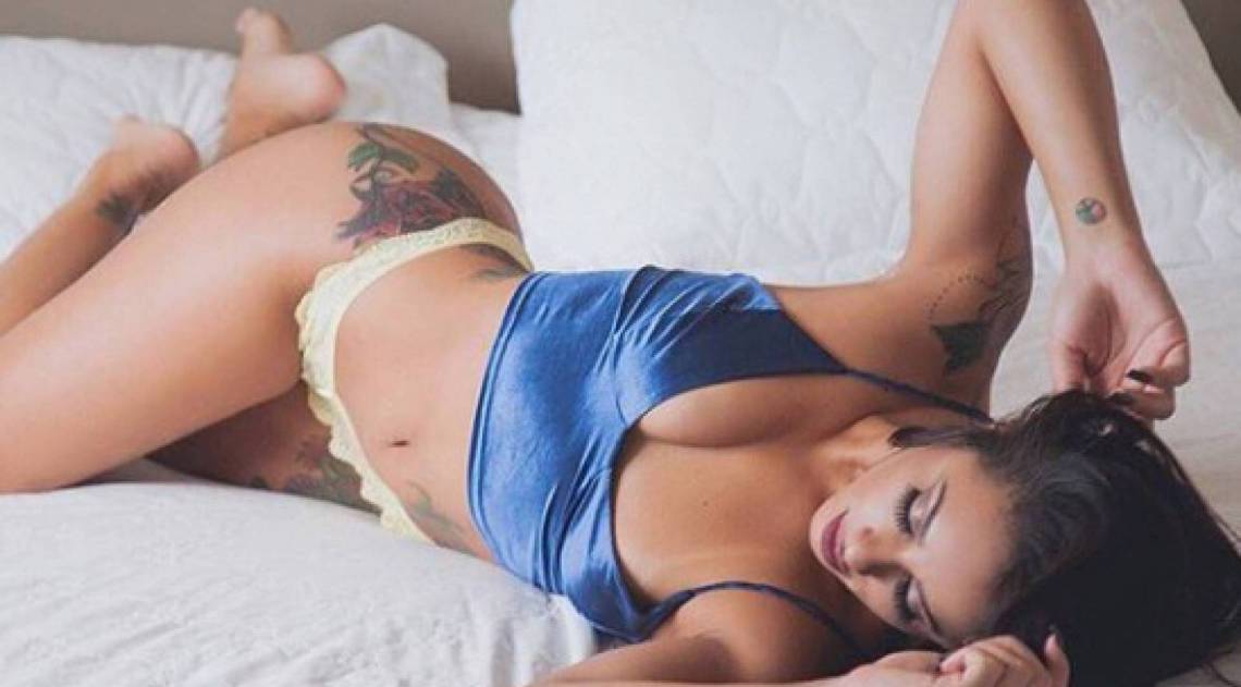 Kamilla Dias, de 24 anos, é musa do Cruzeiro