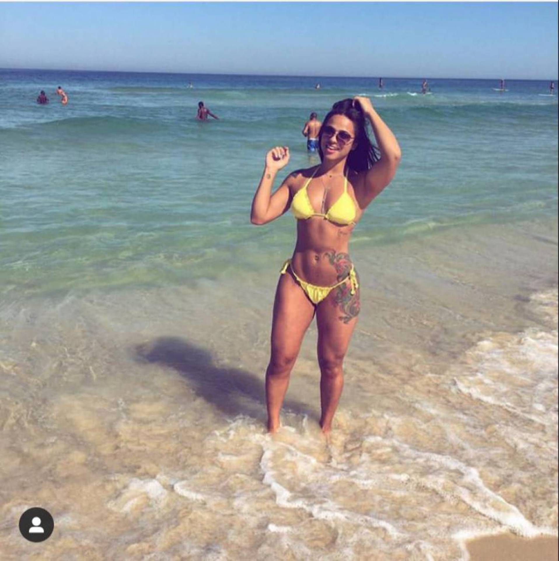 Kamilla Dias é musa do Cruzeiro