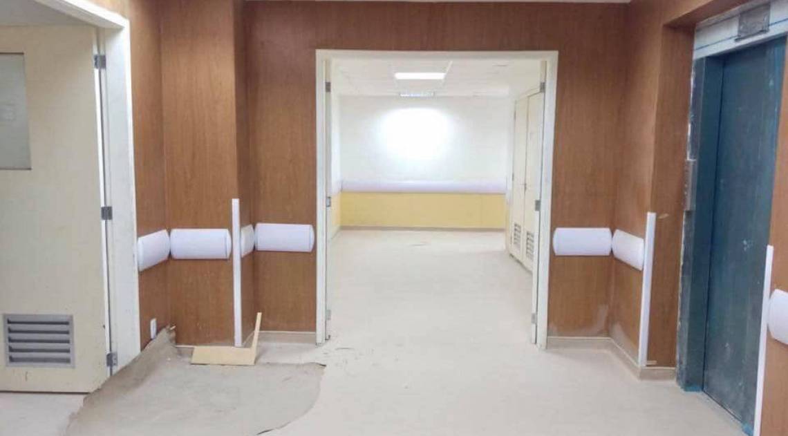 Construção da nova Policlínica de Duque de Caxias