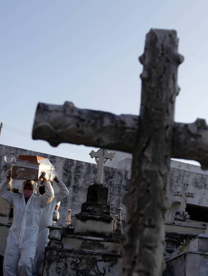 Contagem baseada em sepultamentos poderia falsear realidade