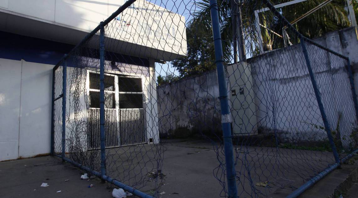Rio de Janeiro 19/05/2020 - Covid-19 - UPA rua Antonio Pereira de Carvalho em Nilopolis fechada . Foto: Luciano Belford/Agencia O Dia