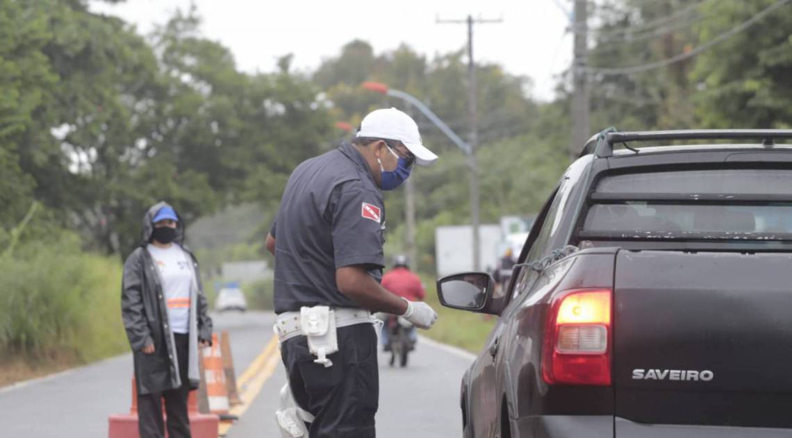 Bloqueio: 20.103 veículos foram abordados, 818 tiveram que retornar 