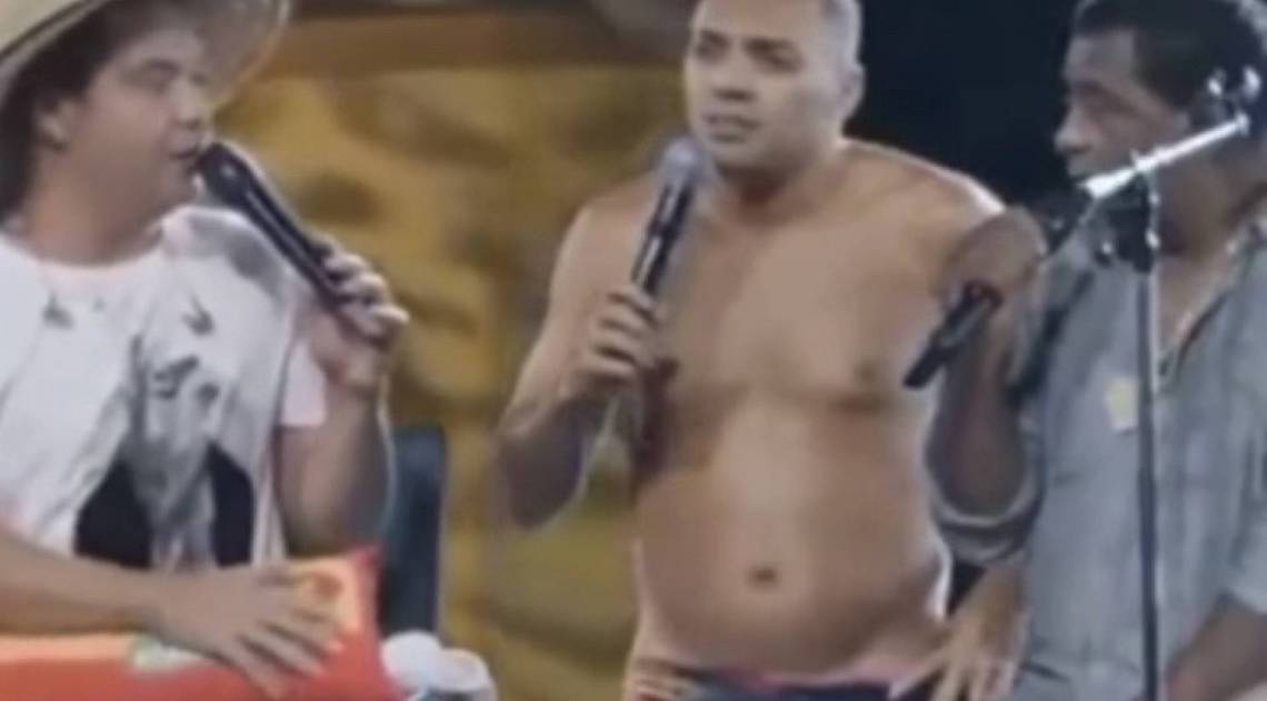 Tirulipa faz xixi durante live do cantor Wesley Safadão - Reprodução / Redes Sociais