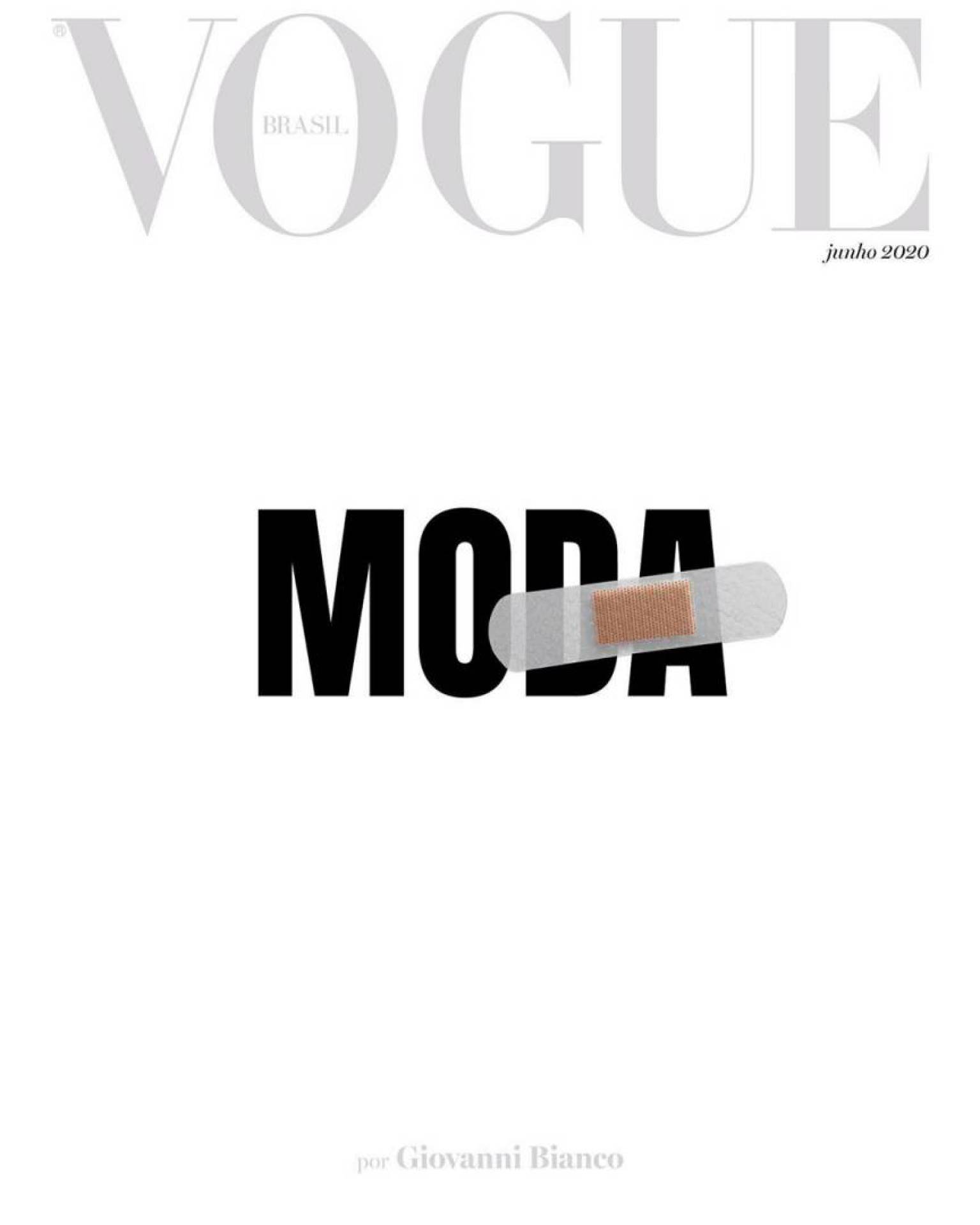 Capa de junho da Vogue Brasil - Reprodução de internet