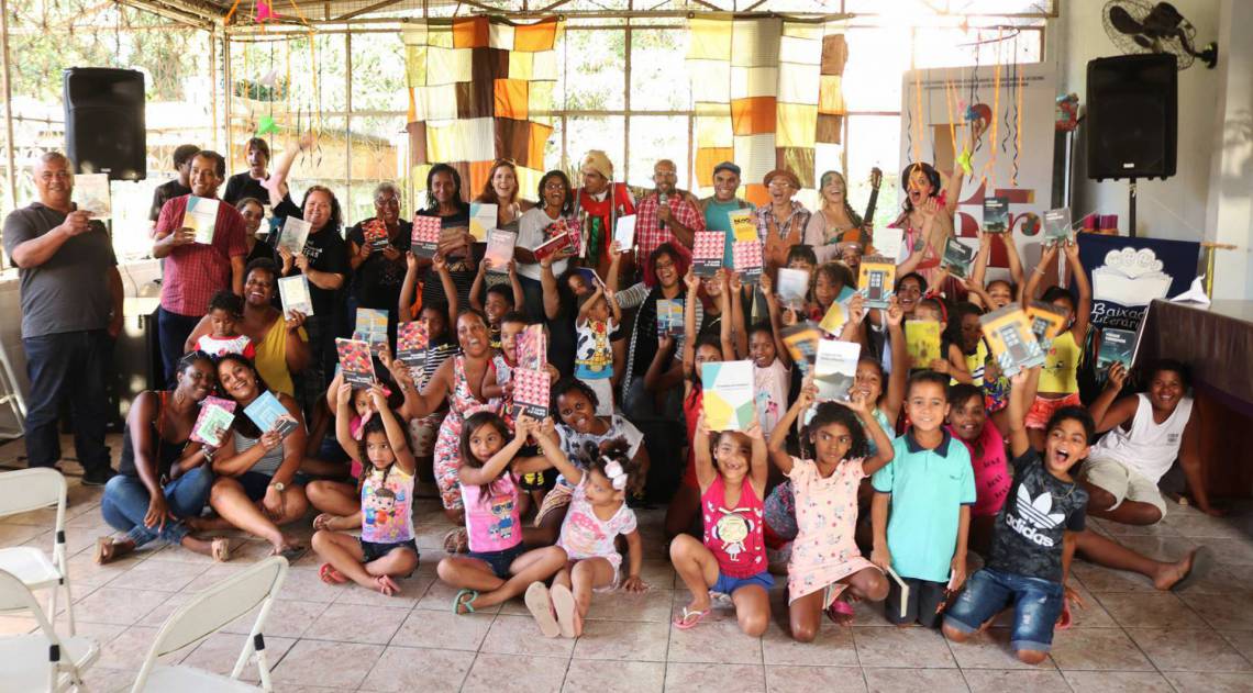 Sarau da Baixada Literária, em Nova Iguaçu, antes do isolamento social