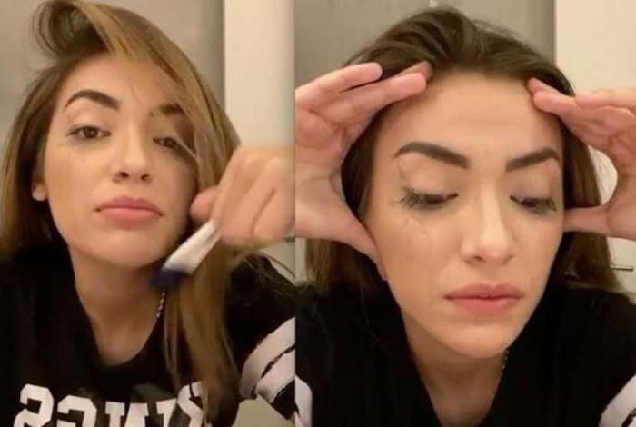 Dani Russo fez teste de gravidez ao vivo - Reprodução Internet