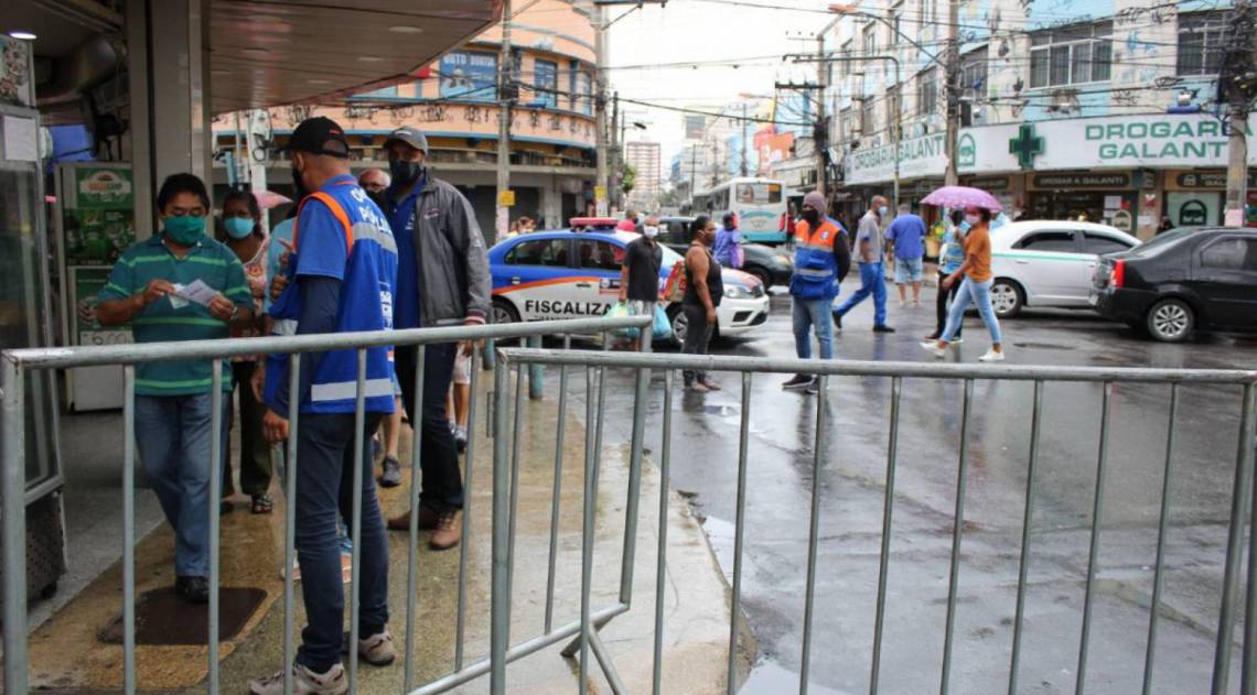 Medida, adotada para o prazo entre 11 e 20 de maio, foi reavaliada e agora irá até terça-feira que vem - Divulgação / Prefeitura de Nova Iguaçu