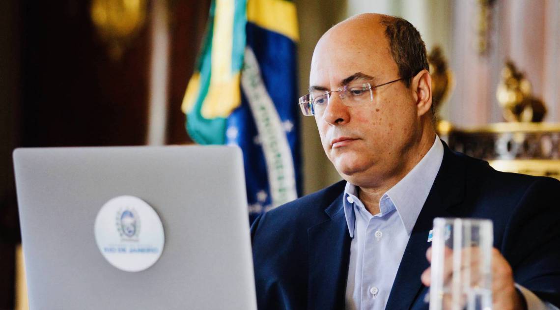 Advogados reclamaram de falta de diligências na casa de Witzel - Rogerio Santana / Governo do estado