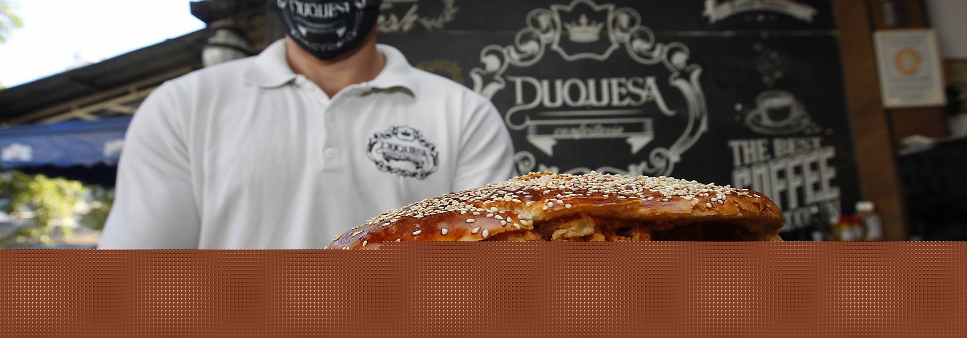 Sandu&iacute;che foi feito para compartilhar com at&eacute; seis pessoas  - Luciano Belford/Ag&ecirc;ncia O Dia