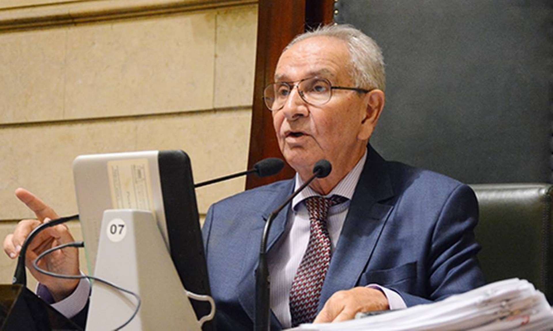 Jorge Felippe respondeu ataques do prefeito Crivella - Divulgação