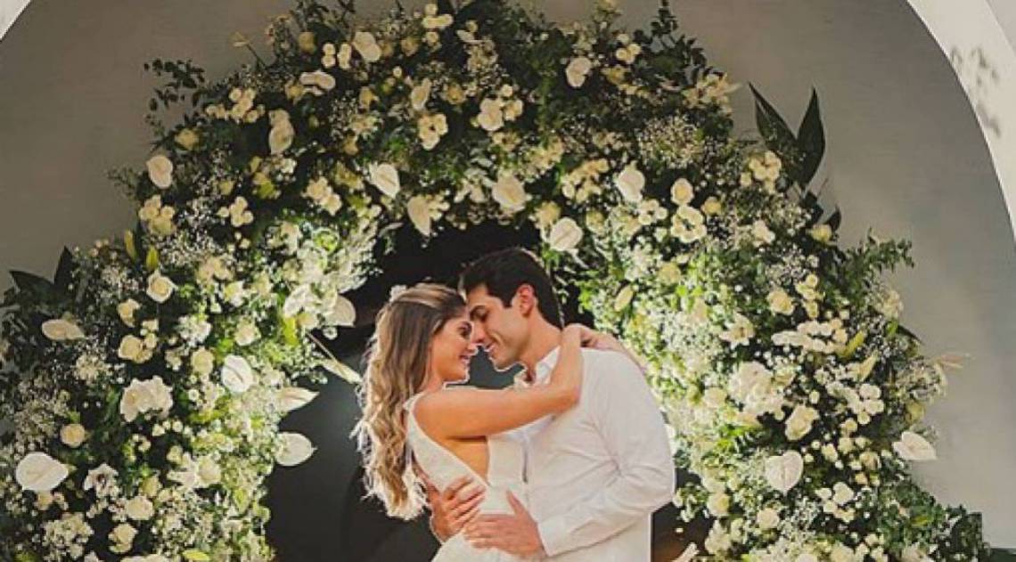 B&aacute;rbara Evans e Gustavo Theodoro