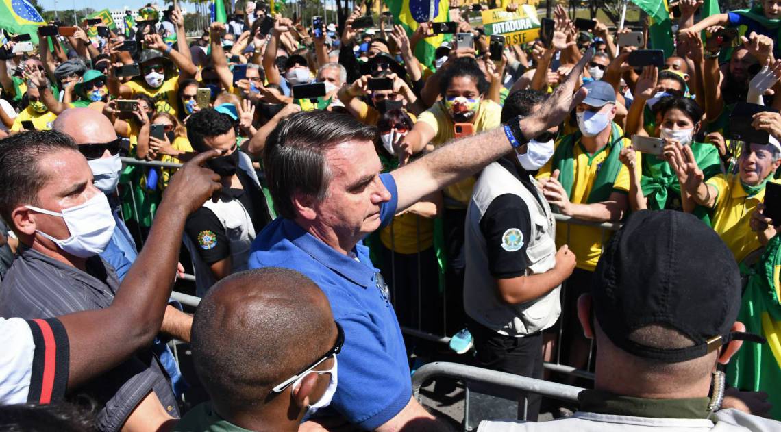 Presidente Jair Bolsonaro contrariou recomendações médicas diversas vezes - Evaristo Sá / AFP