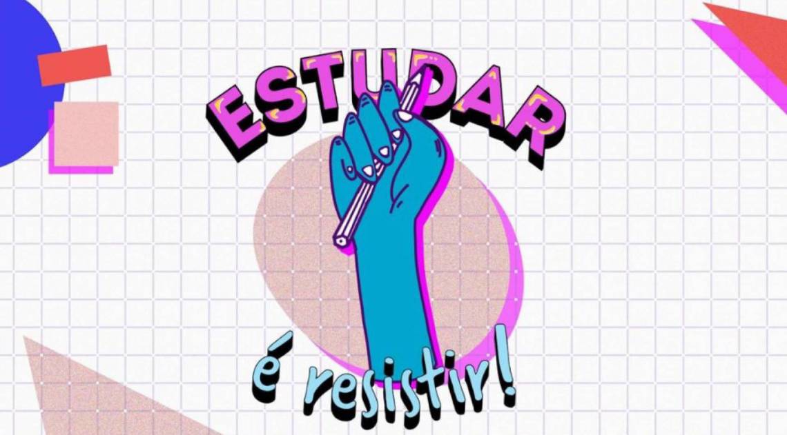 Youtuber cria curso 'Estudar é resistir' quase que gratuito para ajudar pessoas que vão prestar o ENEM - Twitter / Dibulgação