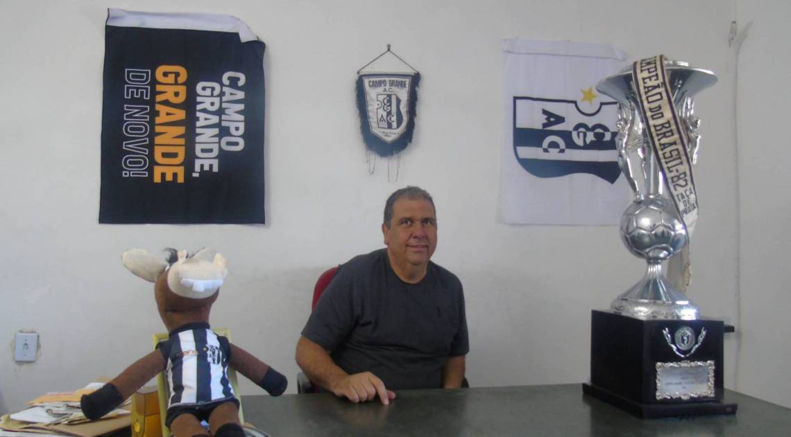 Sob comando do presidente Zico, Campo Grande tem projeto para voltar à elite do futebol nacional
