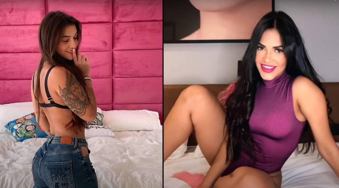 B&aacute;rbara Labres e Flay - Divulgação