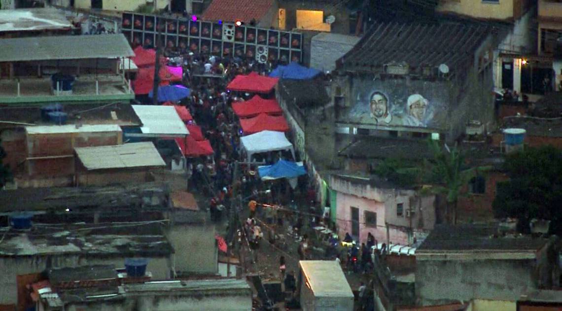 Baile funk no Chapad&atilde;o - Reprodu&ccedil;&atilde;o/ TV Globo