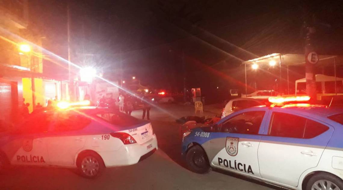 Polícia foi acionada para verificar a ocorrência de quatro mortes em Vargem Grande, Zona Oeste do Rio - Reprodução